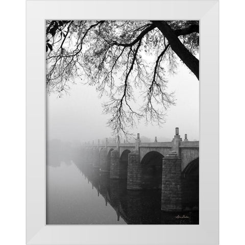 Market Street White Modern Wood Framed Art Print by Deiter, Lori