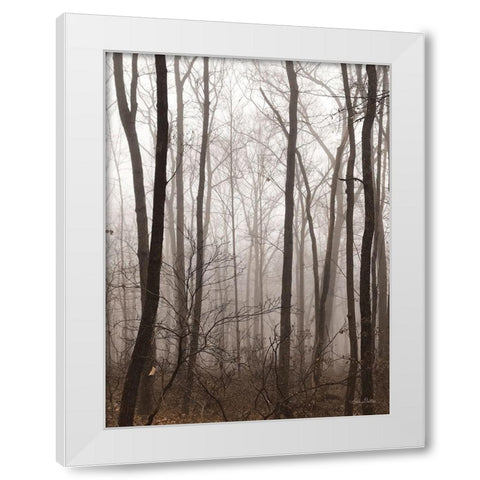 Emptiness   White Modern Wood Framed Art Print by Deiter, Lori