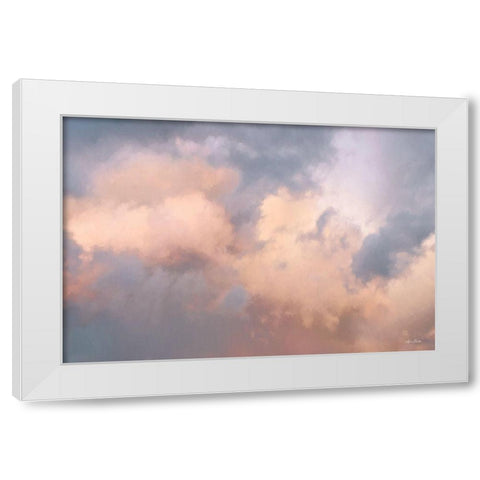 Painted Sky White Modern Wood Framed Art Print by Deiter, Lori