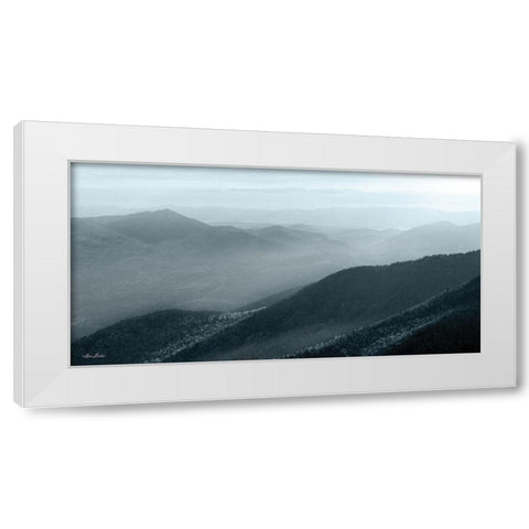 Adirondack View White Modern Wood Framed Art Print by Deiter, Lori