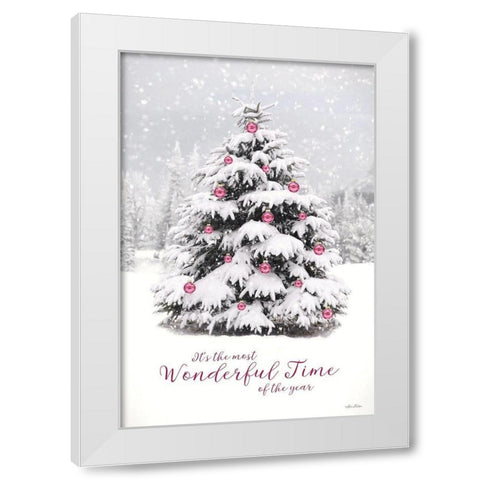 Most Wonderful Time White Modern Wood Framed Art Print by Deiter, Lori