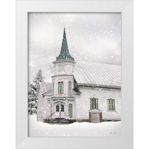 Covenant Reformed Church White Modern Wood Framed Art Print by Deiter, Lori