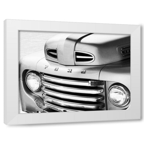 Historic Truck II White Modern Wood Framed Art Print by Deiter, Lori