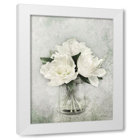 White Simplicity White Modern Wood Framed Art Print by Deiter, Lori