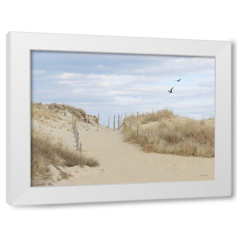 Fenwick Island White Modern Wood Framed Art Print by Deiter, Lori