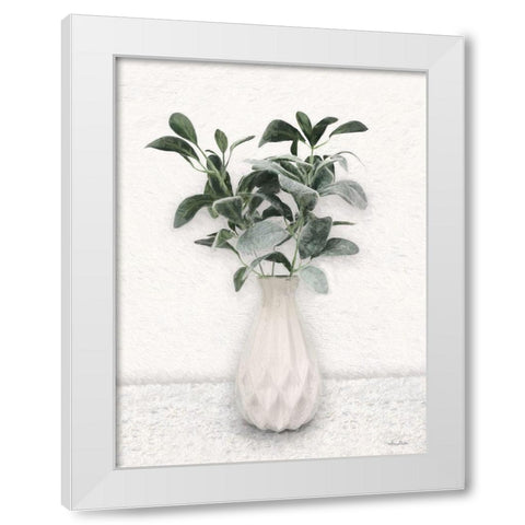 White Dreams White Modern Wood Framed Art Print by Deiter, Lori