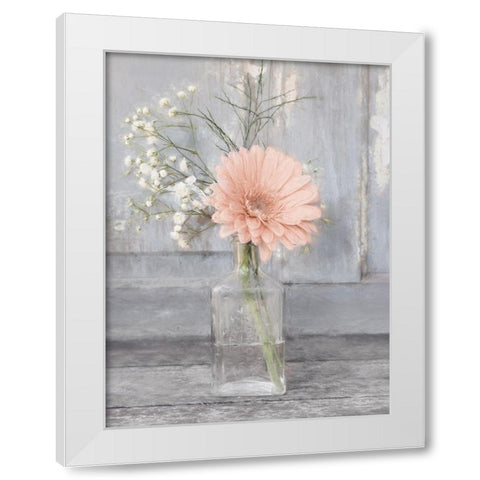 Farmhouse Floral IV White Modern Wood Framed Art Print by Deiter, Lori