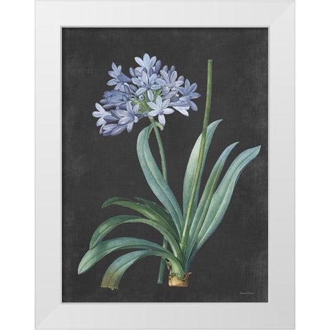 Bulb Study White Modern Wood Framed Art Print by Lettered And Lined