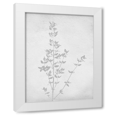 Retreat Botanical 15 White Modern Wood Framed Art Print by Lettered and Lined