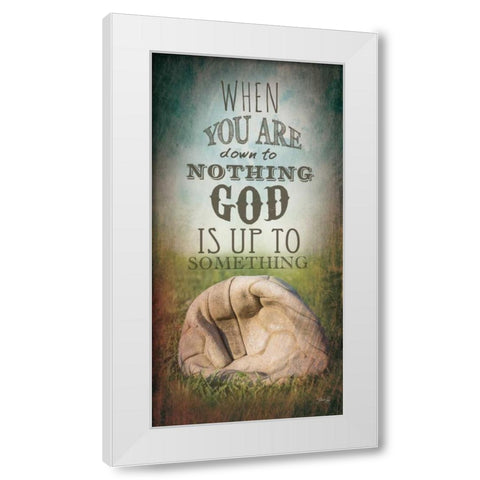 When You Areâ€¦     White Modern Wood Framed Art Print by Rae, Marla