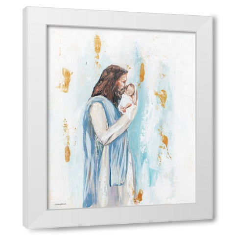 I Knew You White Modern Wood Framed Art Print by Kissell, Mackenzie