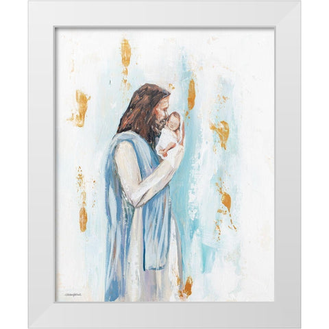 I Knew You White Modern Wood Framed Art Print by Kissell, Mackenzie