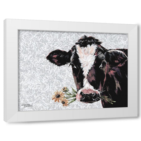 Susie White Modern Wood Framed Art Print by Norman, Michele