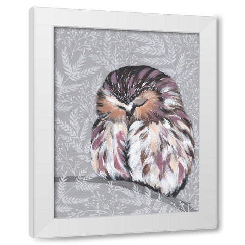 Sweet Dreams White Modern Wood Framed Art Print by Norman, Michele
