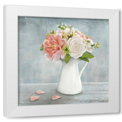 Summer Picks II White Modern Wood Framed Art Print by Mollie B.
