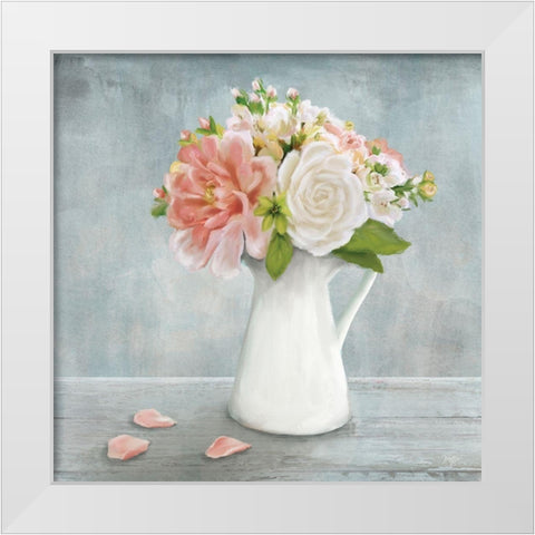 Summer Picks II White Modern Wood Framed Art Print by Mollie B.