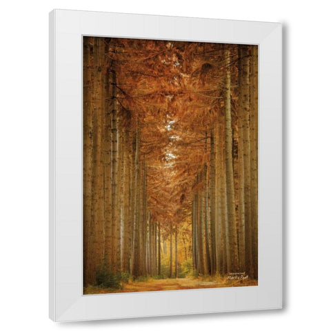 Unexpected White Modern Wood Framed Art Print by Podt, Martin