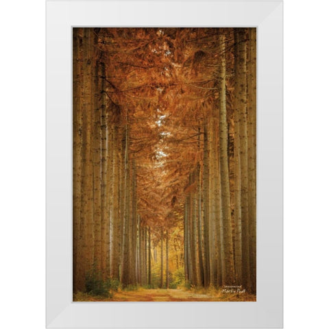 Unexpected White Modern Wood Framed Art Print by Podt, Martin