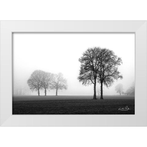 Together Again White Modern Wood Framed Art Print by Podt, Martin