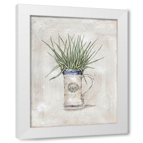 Mug Plant White Modern Wood Framed Art Print by Norkus, Julie