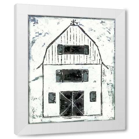 Shelter Series II White Modern Wood Framed Art Print by Norkus, Julie