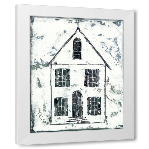 Shelter Series III White Modern Wood Framed Art Print by Norkus, Julie