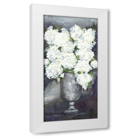 Snowball Hydrangeas III White Modern Wood Framed Art Print by Norkus, Julie