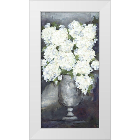 Snowball Hydrangeas III White Modern Wood Framed Art Print by Norkus, Julie