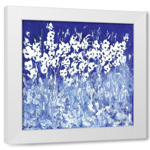 Growing Up Together White Modern Wood Framed Art Print by Ebert, Roey
