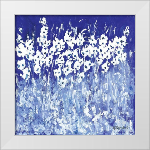Growing Up Together White Modern Wood Framed Art Print by Ebert, Roey
