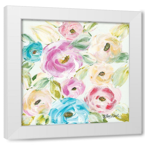 Freshly Picked White Modern Wood Framed Art Print by Ebert, Roey