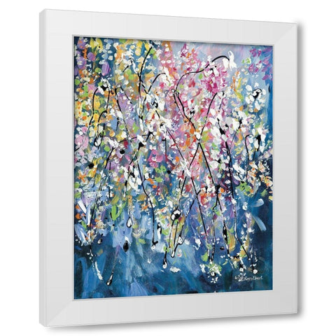 Better Together I White Modern Wood Framed Art Print by Ebert, Roey