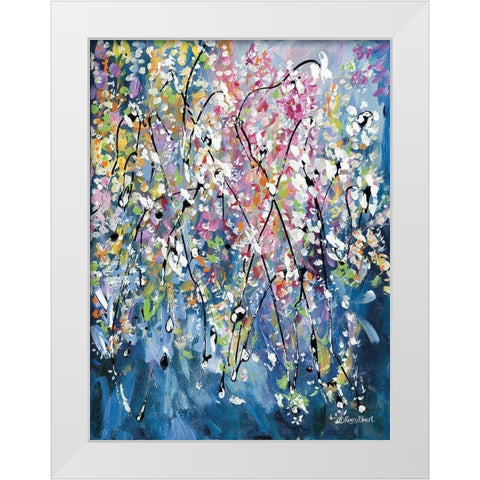 Better Together I White Modern Wood Framed Art Print by Ebert, Roey