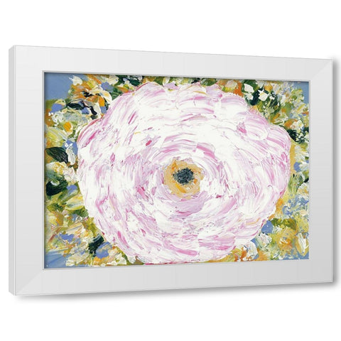 Be Bold White Modern Wood Framed Art Print by Ebert, Roey