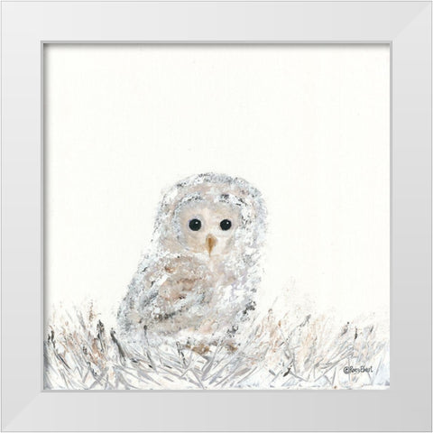 Good Night Little One White Modern Wood Framed Art Print by Ebert, Roey