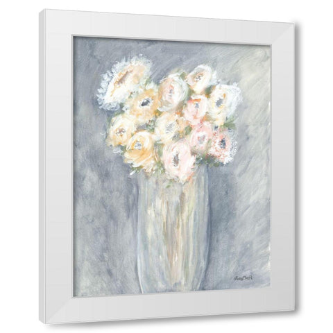 Fresh Bunch White Modern Wood Framed Art Print by Ebert, Roey