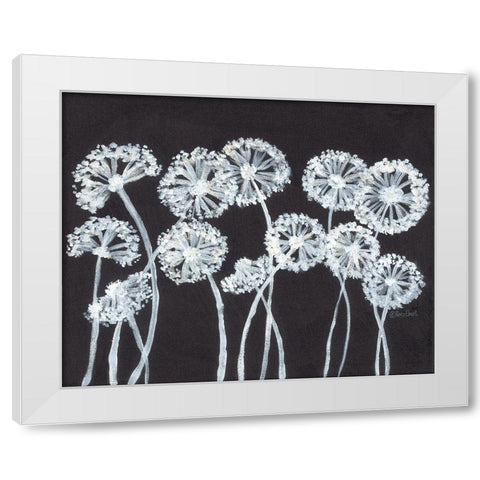 Field of Wishes White Modern Wood Framed Art Print by Ebert, Roey