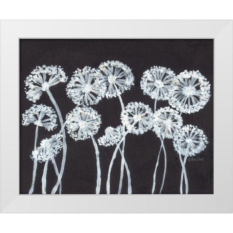 Field of Wishes White Modern Wood Framed Art Print by Ebert, Roey