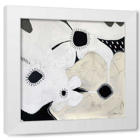 Hello II White Modern Wood Framed Art Print by Redman, Suzi