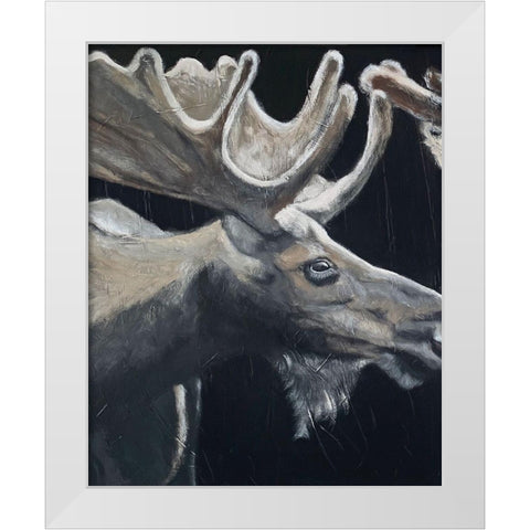 Hear the Word I   White Modern Wood Framed Art Print by Redman, Suzi