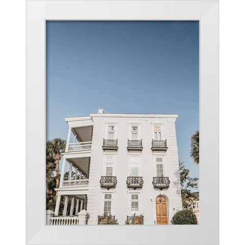 Good Morning Beautiful White Modern Wood Framed Art Print by Rigsby, Jennifer