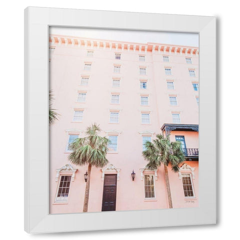 Sunkissed Hotel White Modern Wood Framed Art Print by Rigsby, Jennifer