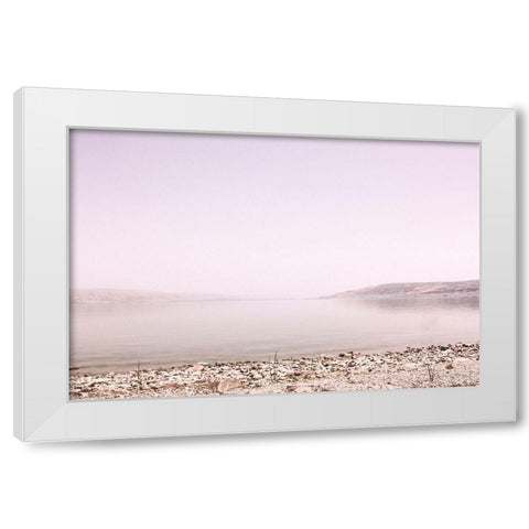Pastel Sea I White Modern Wood Framed Art Print by Rigsby, Jennifer
