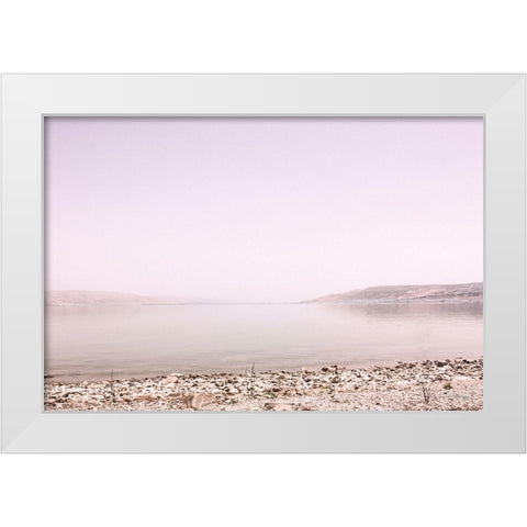 Pastel Sea I White Modern Wood Framed Art Print by Rigsby, Jennifer