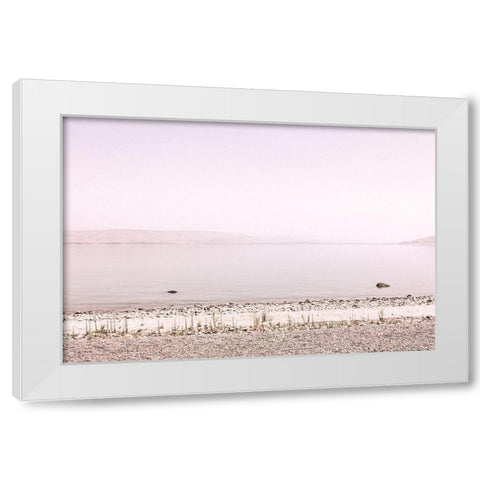 Pastel Sea II White Modern Wood Framed Art Print by Rigsby, Jennifer