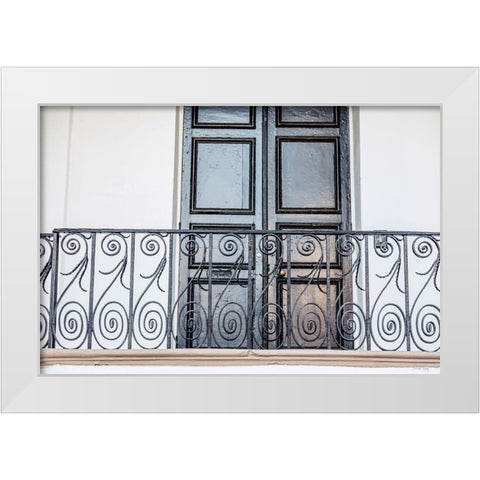 Door Beautiful White Modern Wood Framed Art Print by Rigsby, Jennifer