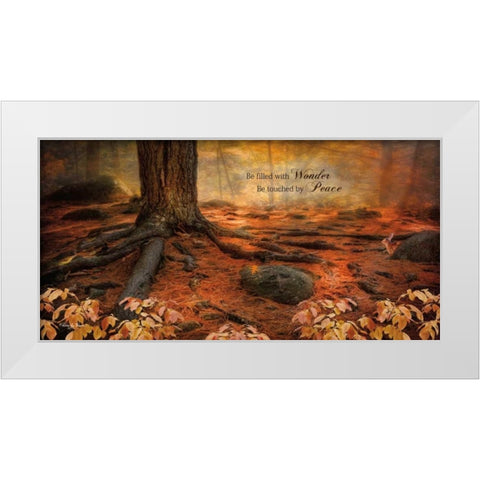 Wonder White Modern Wood Framed Art Print by Vieira, Robin-Lee