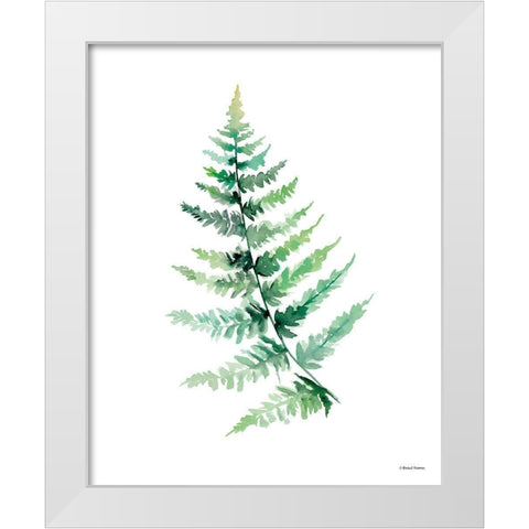 Watercolor Botanical III White Modern Wood Framed Art Print by Nieman, Rachel