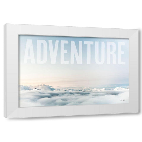 Adventure White Modern Wood Framed Art Print by Ball, Susan