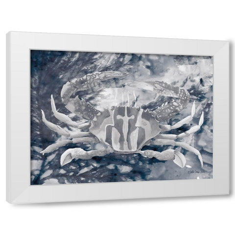 Ocean Collection 5 White Modern Wood Framed Art Print by Stellar Design Studio